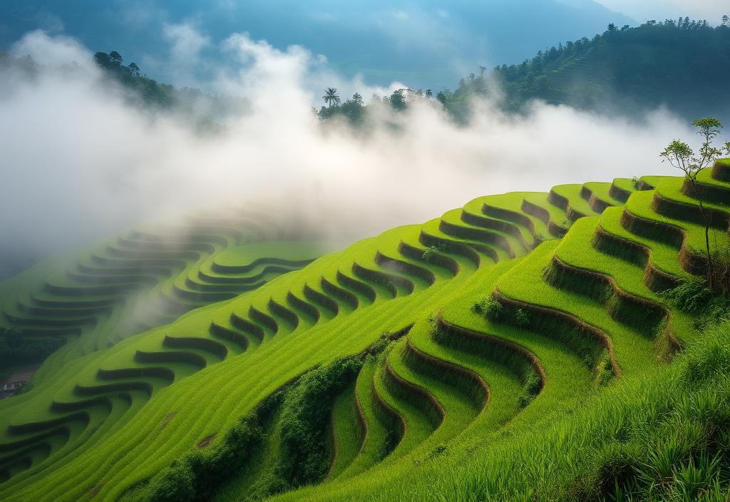 Bali rice terraces